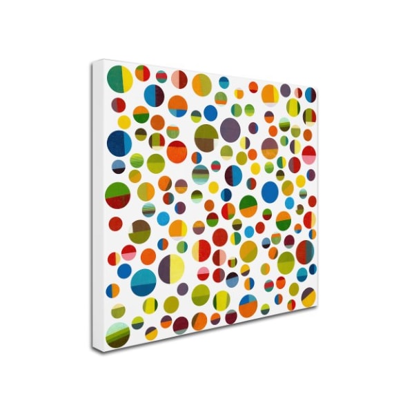 Michelle Calkins 'Found My Marbles 3.0' Canvas Art,18x18